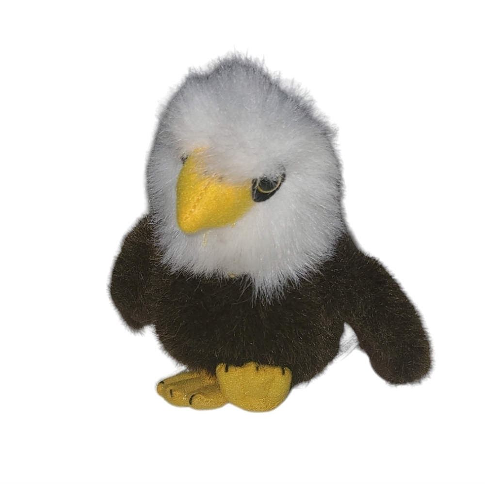 Bearington Soar Plush Stuffed Animal Bald Eagle 6" Plush